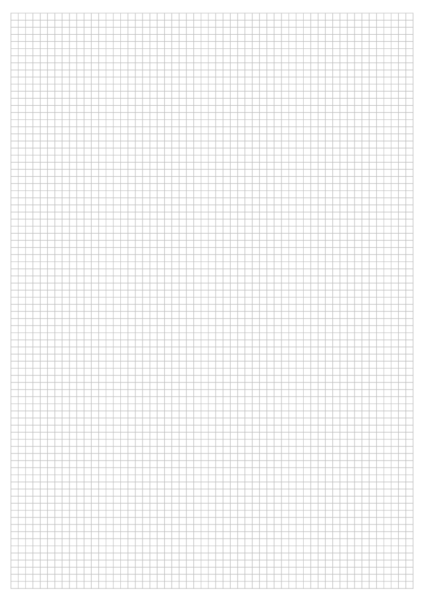 5mm方眼のA3サイズエクセルテンプレート|拡大印刷対応の罫線付きグリッドシート